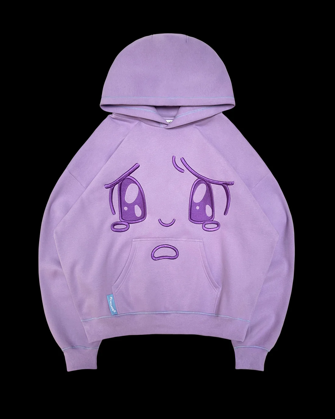 ANIMATED PULLOVER HOODIE LILAC