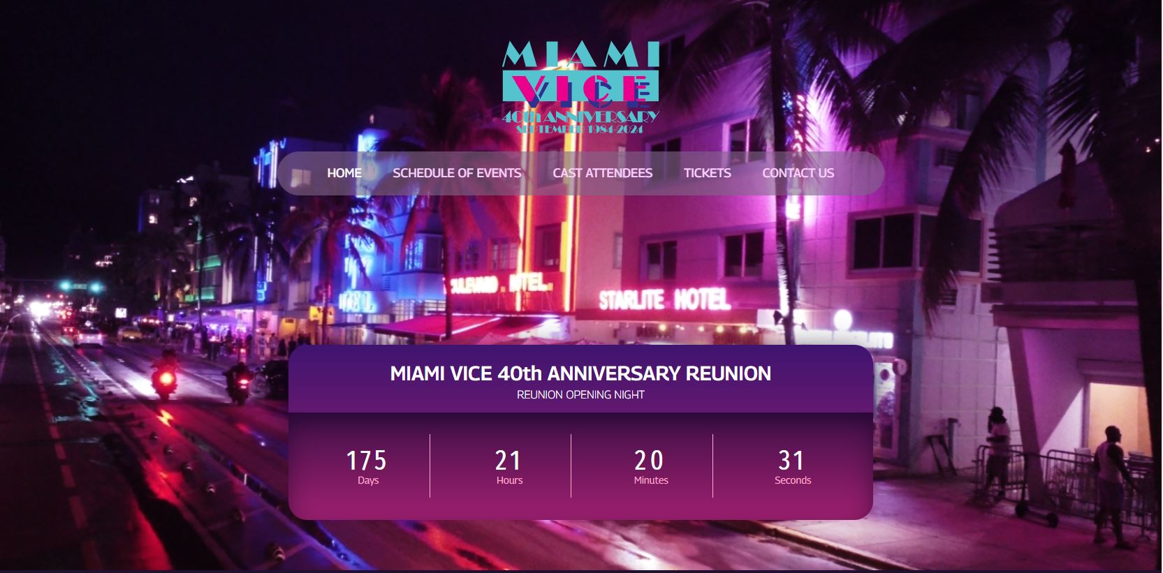 Miami Vice Ticket