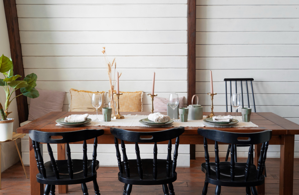 wooden dining table in australia