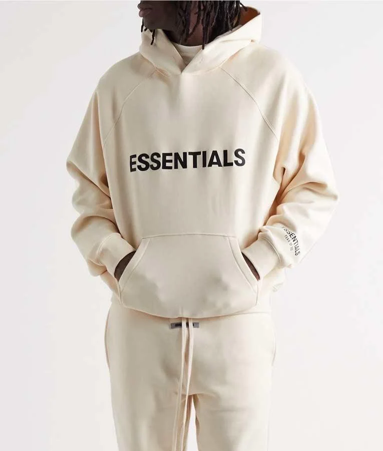 pink essentials hoodie - Essentials Clothing