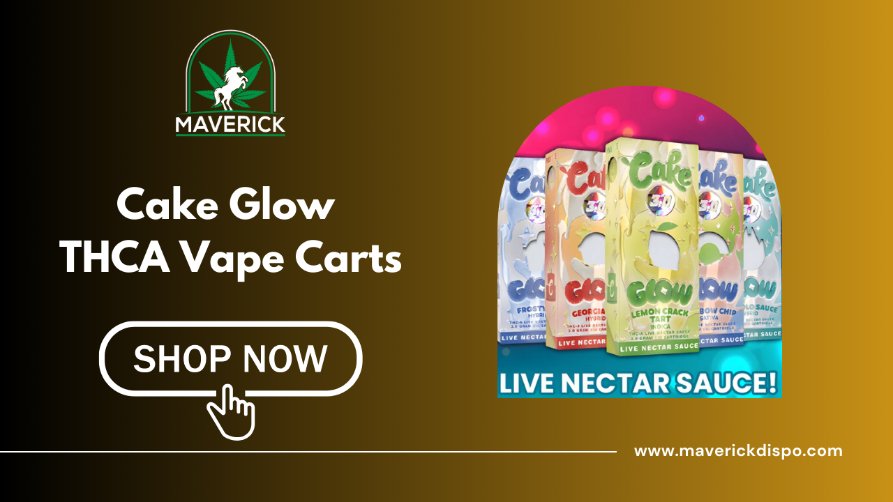 Cake Glow THCA Vape Carts