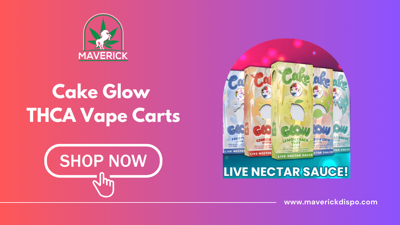 Cake Glow THCA Vape Carts