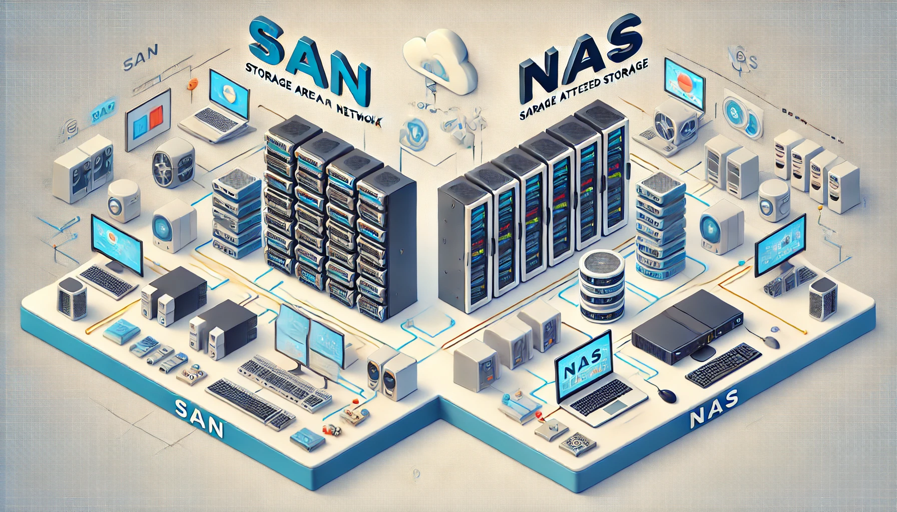 san vs nas