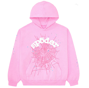 Pink spider hoodie