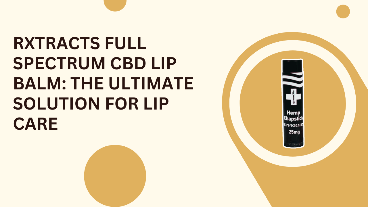 CBD lip balm