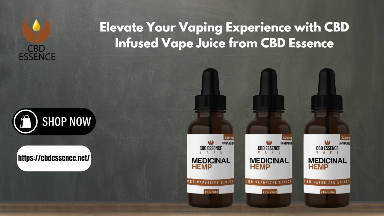 CBD Infused Vape Juice