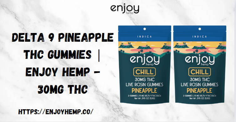 Delta 9 Pineapple THC Gummies