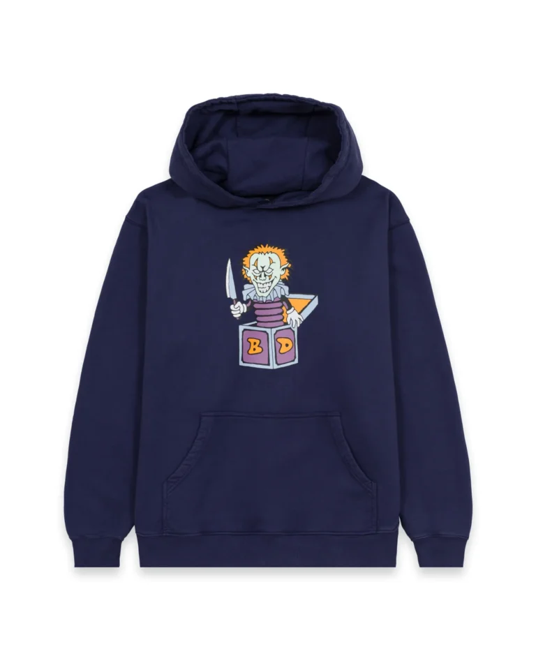 CLOWNIN’ HOODIE – NAVY