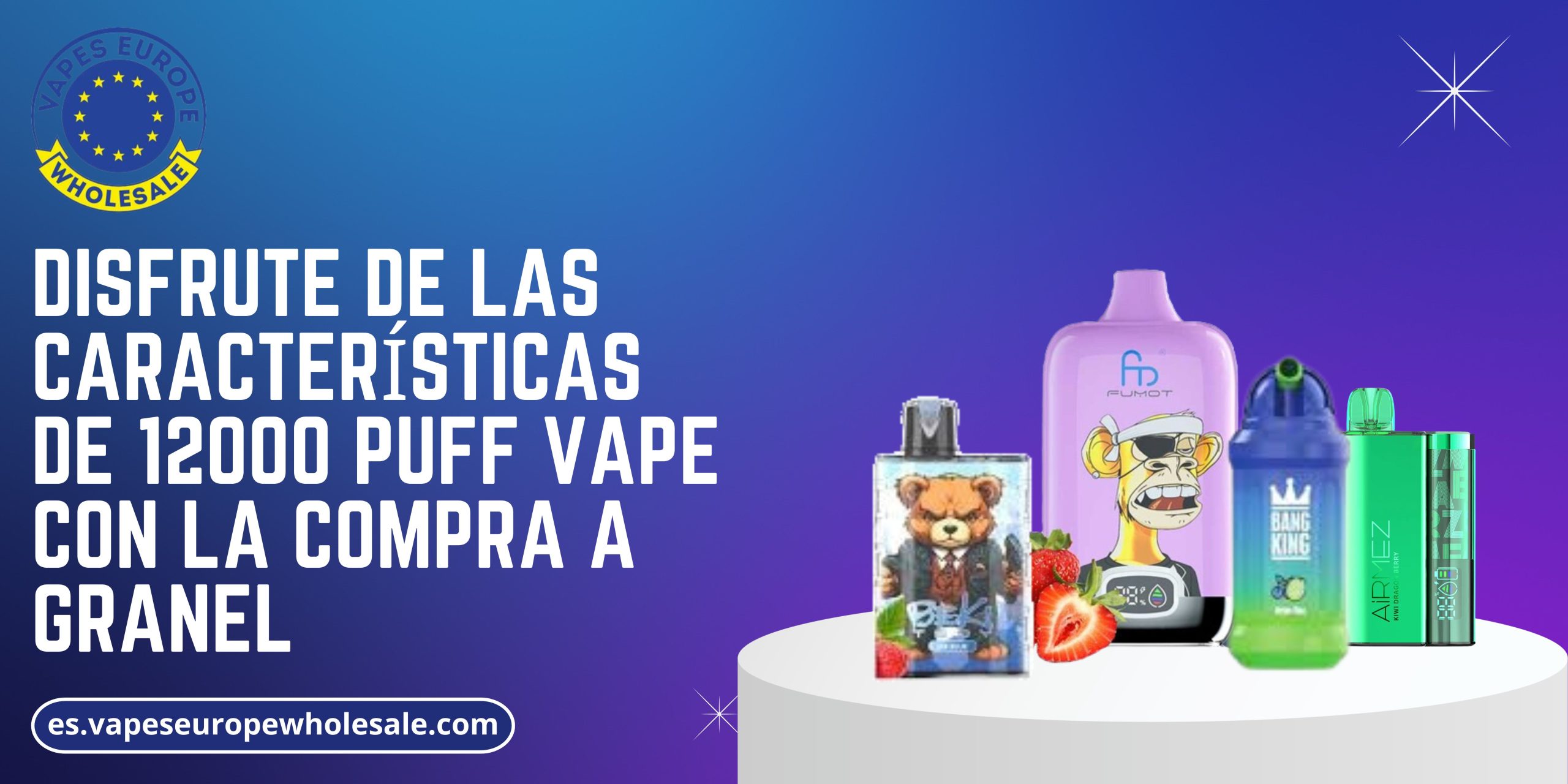 12000 funciones de puff vape