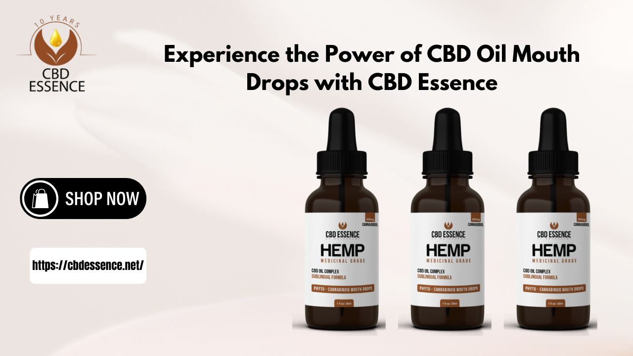 CBD Oil Mouth Drops