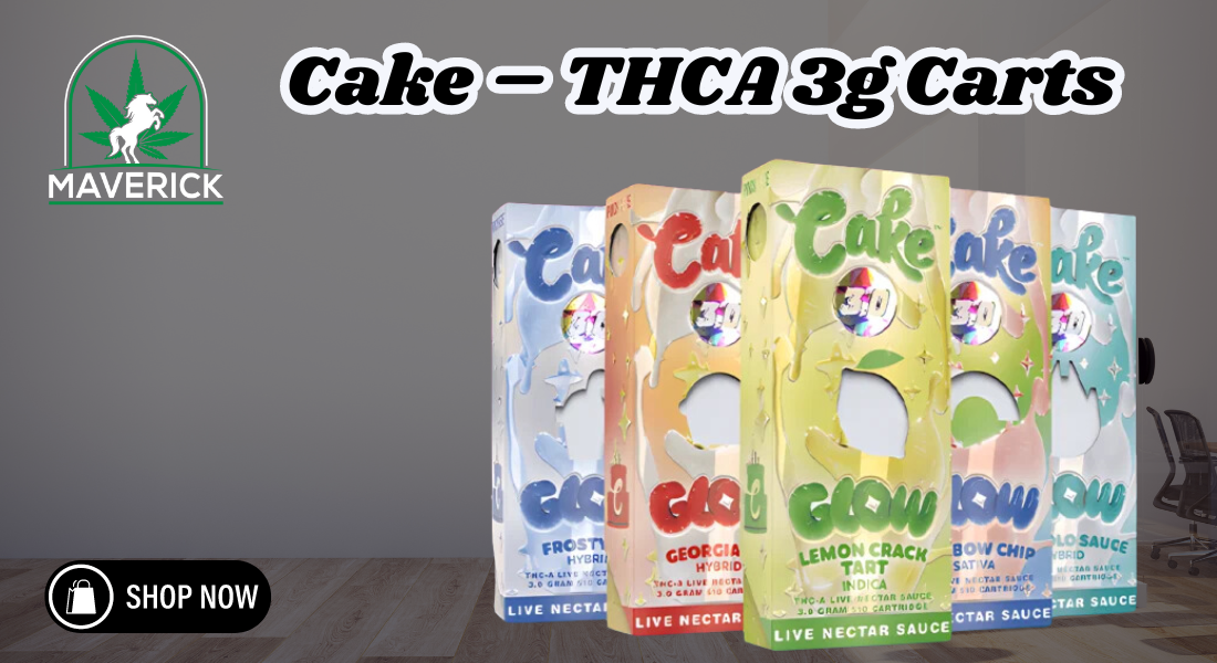 Cake Glow THCa Vape Carts