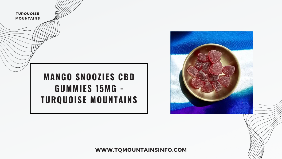 Mango Snoozies CBD Gummies 15mg