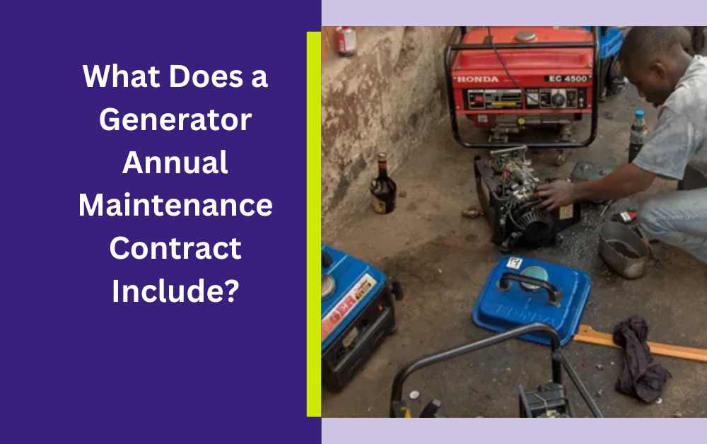 Generator Annual Maintenance Contract